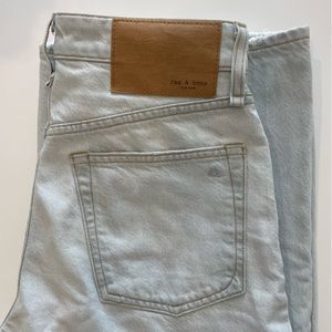 Rag and Bone Maya High-Rise Ankle wide leg jeans